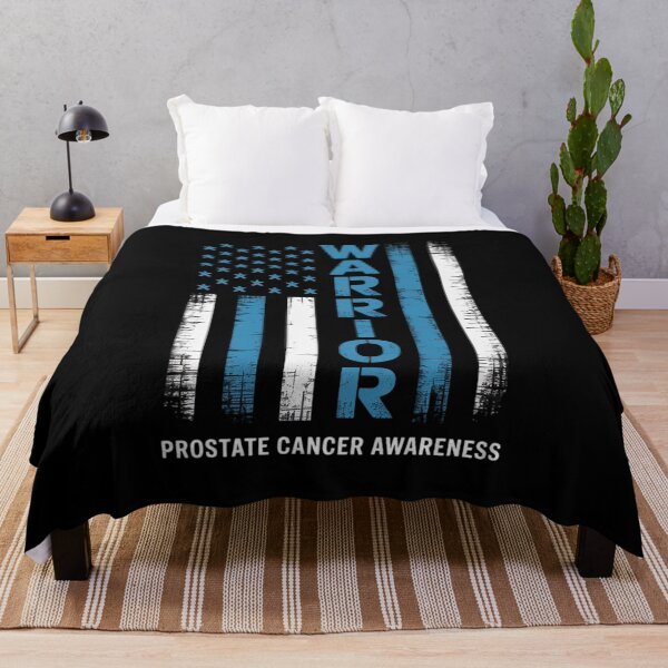 Item preview, Warrior Light Blue Ribbon Prostate Cancer Awareness designed and sold by Idarmotar.