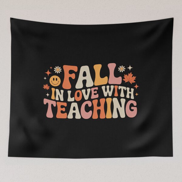 Item preview, Fall In Love With Teaching Autum Thanksgiving Fall Teacher designed and sold by JulienAureo.
