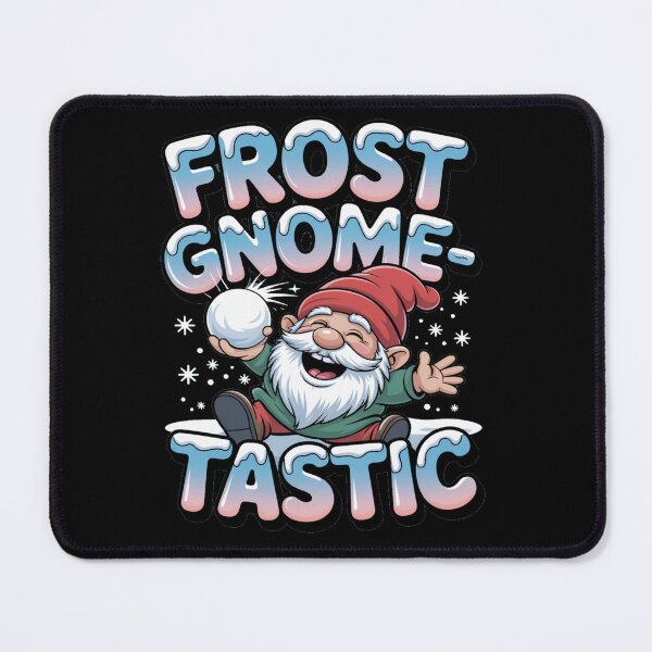 Item preview, chill gnomies - snowball fight gnomes - frosty beard - magical winter gnome - gnome snow angel - winter cabin gnome - holiday season gnome - chilly day gnome - snowflake gnome designed and sold by JansenGS.