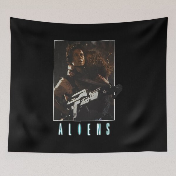 Item preview, Aliens Ripley And Newt Classic Sci Fi Movie Poster designed and sold by NerosOlos555.