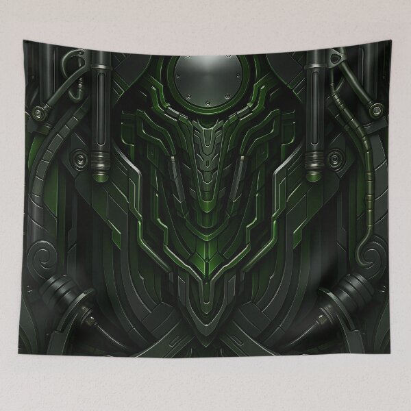 Item preview, Cyber Green Core designed and sold by Kaleidoscope Print.