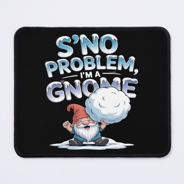 Item preview, chill gnomies - snowball fight gnomes - frosty beard - magical winter gnome - gnome snow angel - winter cabin gnome - holiday season gnome - chilly day gnome - snowflake gnome designed and sold by JansenGS.