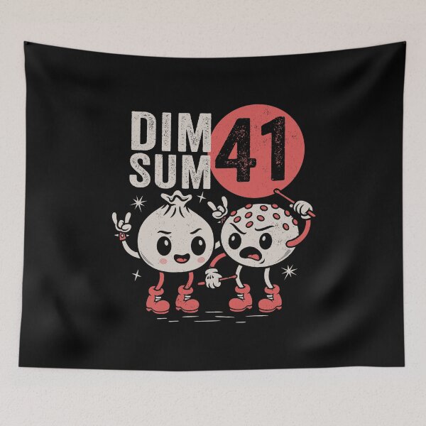 Item preview, Dim Sum 41 - Funny Foodie - Band Pun - Dumpling designed and sold by Nemons.