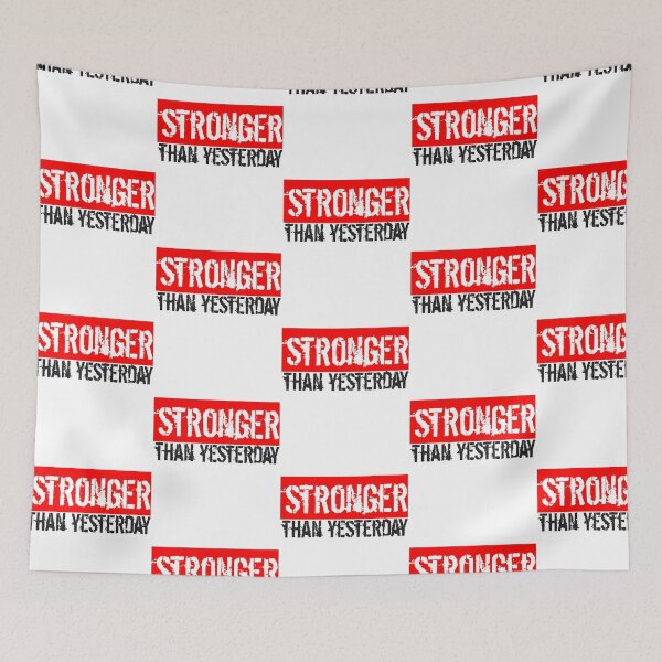 Item preview, Stronger Than Yesterday designed and sold by miles-conner.