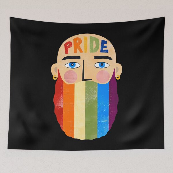 Item preview, Pride Beard  	 designed and sold by vmcejucqo92.