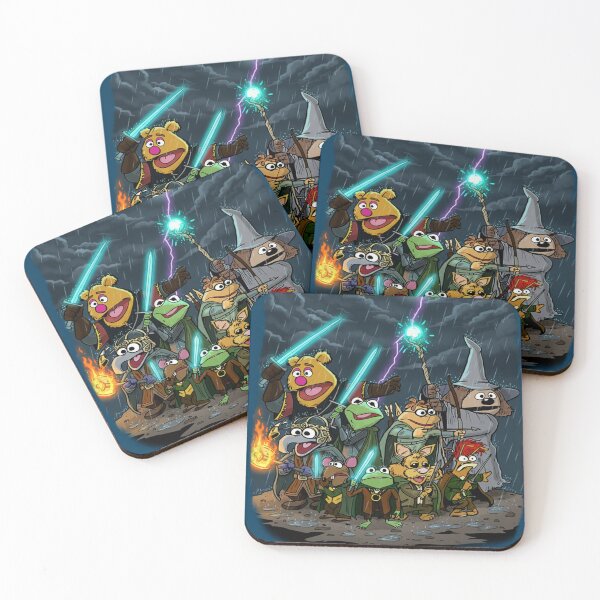 Item preview, fellowship of the muppets designed and sold by AlecProulx.