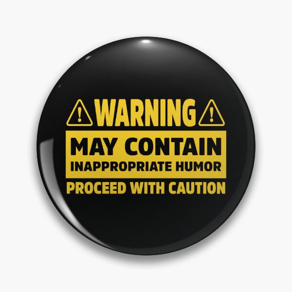 Item preview, Funny Human Warning Label Sing May Contain Humor designed and sold by treasure-crafts.