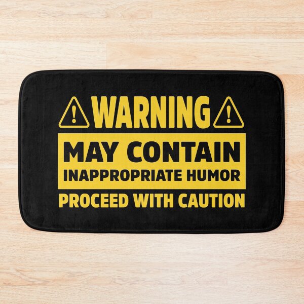 Item preview, Funny Human Warning Label Sing May Contain Humor designed and sold by treasure-crafts.