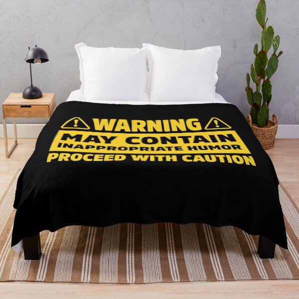 Item preview, Funny Human Warning Label Sing May Contain Humor designed and sold by treasure-crafts.