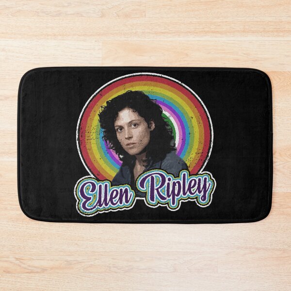 Item preview, Retro Rainbow Ellen Ripley Alien Movie Fan designed and sold by NerosOlos555.