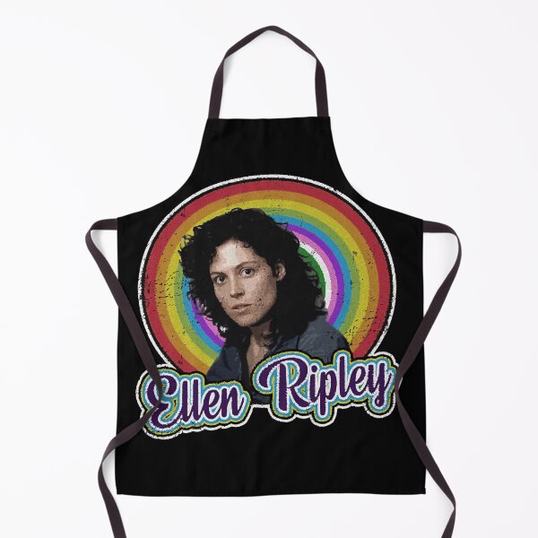 Item preview, Retro Rainbow Ellen Ripley Alien Movie Fan designed and sold by NerosOlos555.