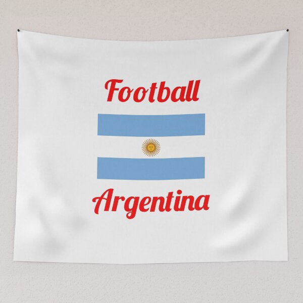 Item preview, Argentina Football Flag – Albiceleste Soccer Supporter  designed and sold by Fleetwood1994.