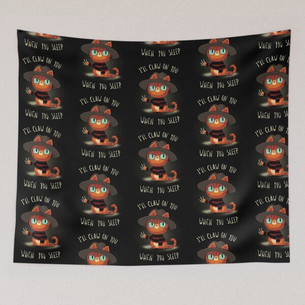 Item preview, Nightmare Kitty - Freddy Cute Cat - Movie Parody designed and sold by miles-conner.