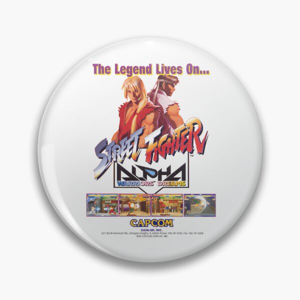 Item preview, Street Fighter Alpha Warrior'S Dreams designed and sold by miles-conner.