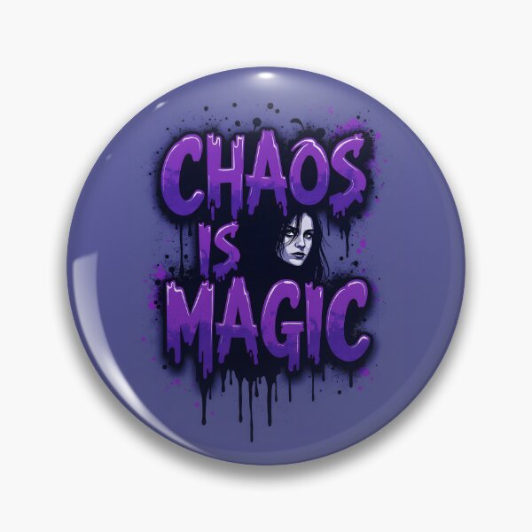 Item preview, Copy of Witcher Fan Gamer Merch design - Chaos is Magic is a Yennefer Quote in Violet, Lilac or Purple designed and sold by SlightlyUnreal.