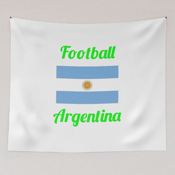 Item preview, Argentina Football Flag – Albiceleste Soccer Supporter  designed and sold by Fleetwood1994.