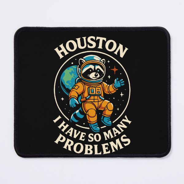 Item preview, Funny Astronomy Houston Problems Design designed and sold by LuminOrb.