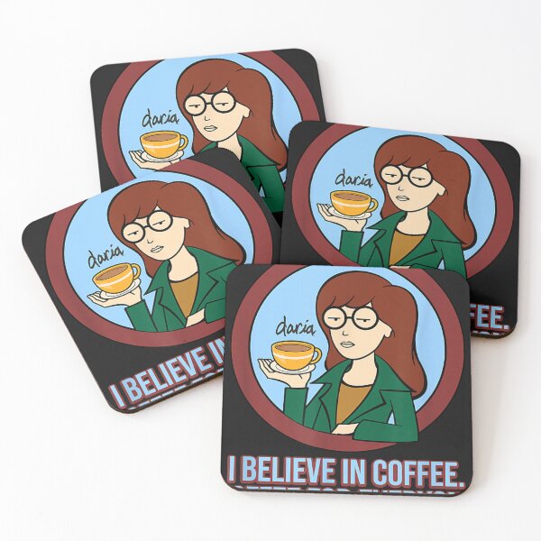 Item preview, Mademark X Daria - I Believe In Coffee designed and sold by EddieHernandez1.