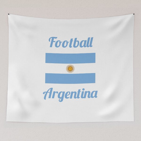 Item preview, Argentina Football Flag – Albiceleste Soccer Supporter  designed and sold by Fleetwood1994.