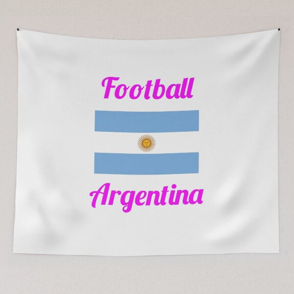 Item preview, Argentina Football Flag – Albiceleste Soccer Supporter  designed and sold by Fleetwood1994.