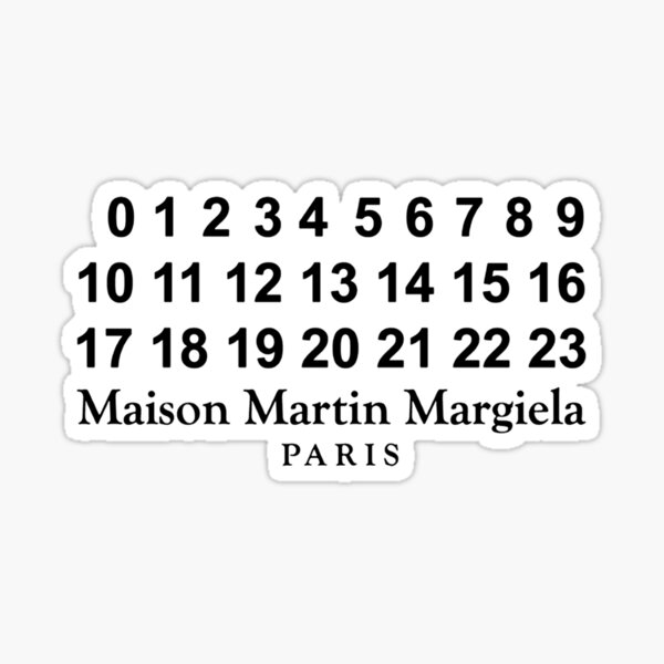 Maison Martin Margiela Stickers for Sale | Redbubble