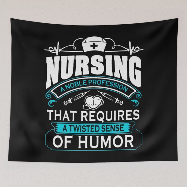 Item preview, nursing a noble profession requiring a twisted	 designed and sold by ulwhlcqprm84.