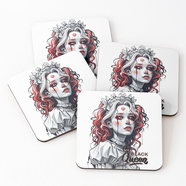 Item preview, Gothic Queen Horror Art | Dark Fantasy Creepy Cute Illustration designed and sold by Medeea Publishing.