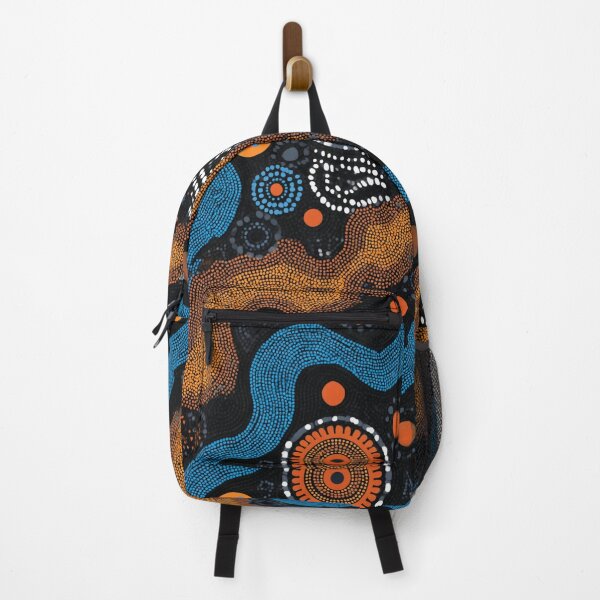 Item preview, Aboriginal Inspired Dot Art - Sea and Land Routes designed and sold by GrinGalore.
