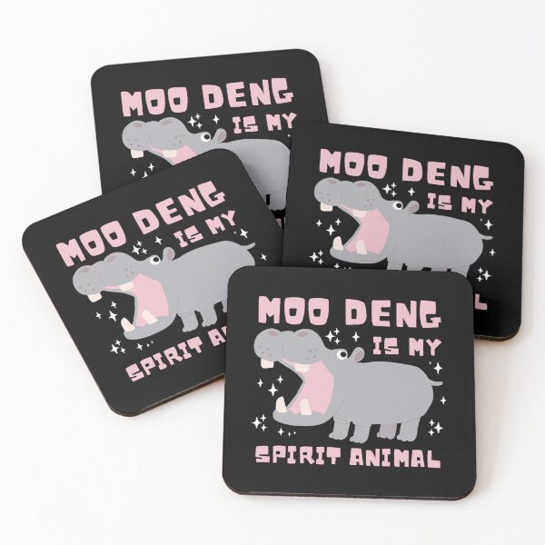 Item preview, Cute Moo Deng Is My Spirit Animal  designed and sold by MaudWebe.