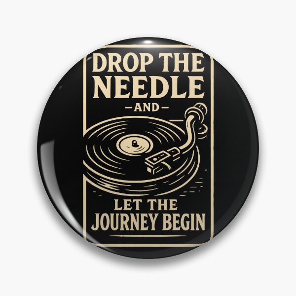 Item preview, Drop the Needle Let the Journey Begin Vinyl Music designed and sold by LuminOrb.