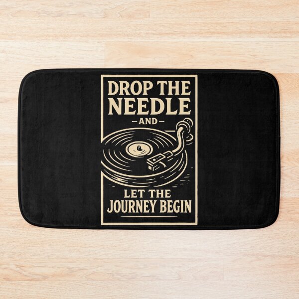 Item preview, Drop the Needle Let the Journey Begin Vinyl Music designed and sold by LuminOrb.