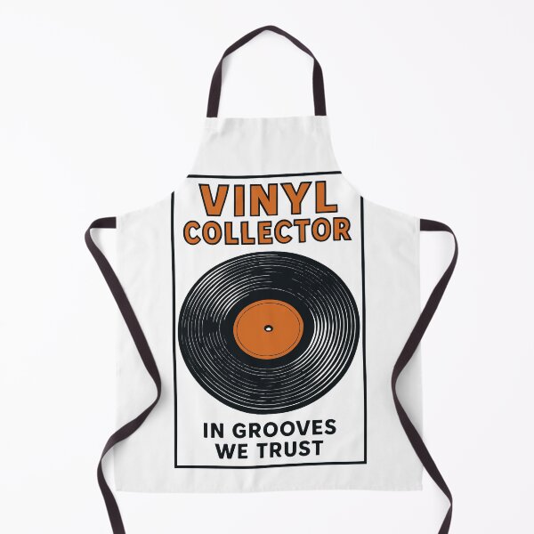 Item preview, Vinyl Collector In Grooves We Trust Retro Music designed and sold by LuminOrb.