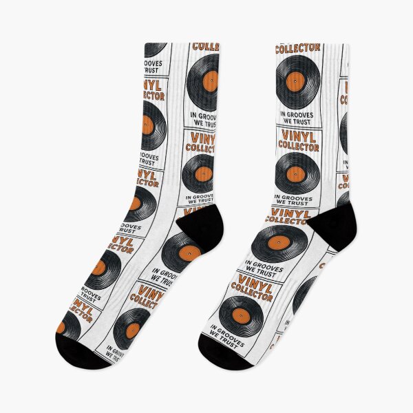 Item preview, Vinyl Collector In Grooves We Trust Retro Music designed and sold by LuminOrb.