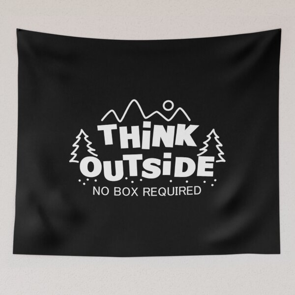 Item preview, Think Outside, No Box Required Essential 		 designed and sold by vzbvifaazlf18.