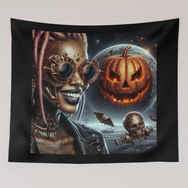 Item preview, Steampunk Halloween Cyberpunk Mechanical Horror designed and sold by Voodoo Store Paranormal Collections.