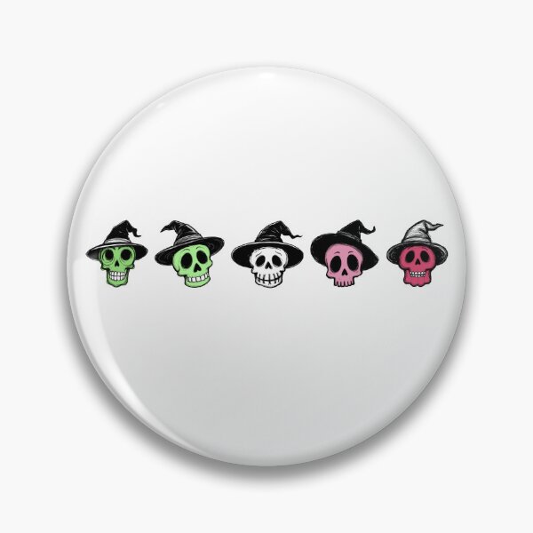 Item preview, Abrosexual Doodle Skulls • Abrosexual Halloween Pride  designed and sold by Travelslightly.