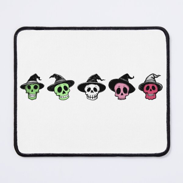 Item preview, Abrosexual Doodle Skulls • Abrosexual Halloween Pride  designed and sold by Travelslightly.