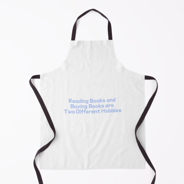 Item preview, Reading Books and Buying Books are Two Different Hobbies (pastel blue version) designed and sold by Hi-kari.