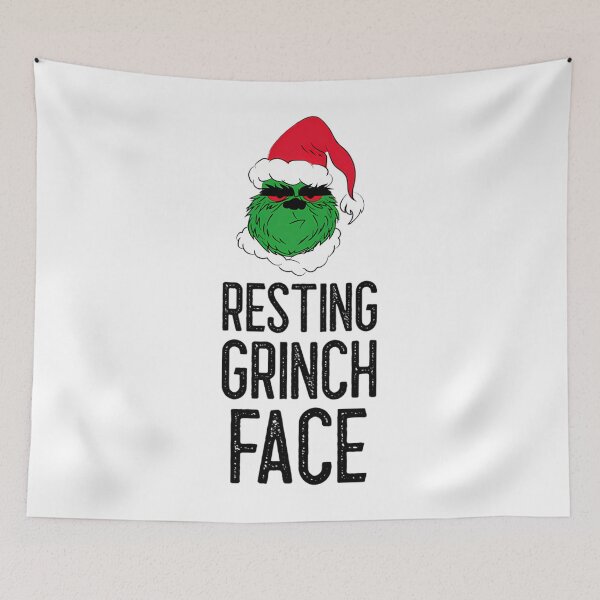 Item preview, Resting Grinch Face designed and sold by MissouriBaum.