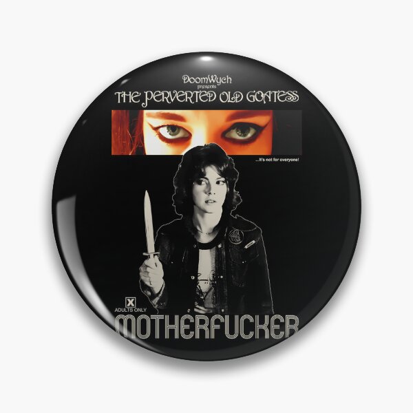 Item preview, The perverted old goatess. Denim Witch Eyes designed and sold by Ryannrobinso.