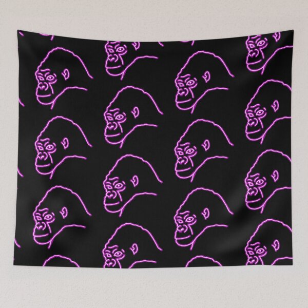 Item preview, Neon Gorilla Face designed and sold by RomenyOle.
