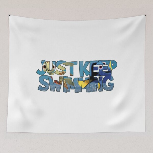 Item preview, Just Keep Swimming Iphone Case 	 designed and sold by acaribuslet48.