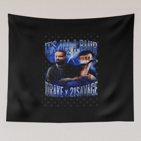 Item preview, Drake Blue Smoke Rap Concert Poster Urban Hip Hop Vibe designed and sold by jotaro201.