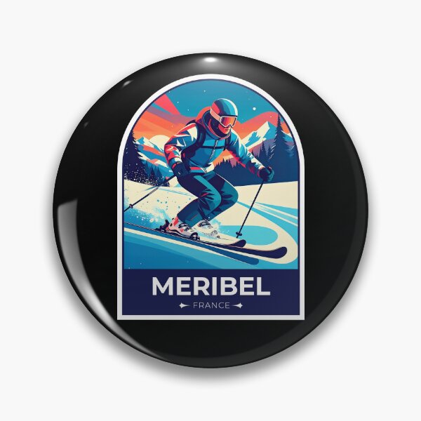 Item preview, Meribel France Sticker designed and sold by TulipaGraphics.
