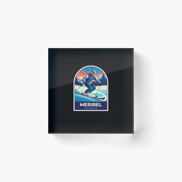Item preview, Meribel France Sticker designed and sold by TulipaGraphics.
