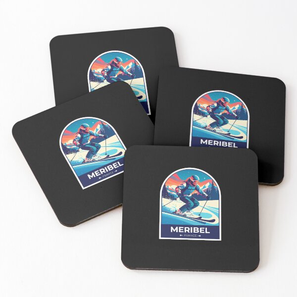 Item preview, Meribel France Sticker designed and sold by TulipaGraphics.