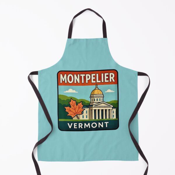 Item preview, Montpelier, Vermont - Golden Dome State House designed and sold by Myra365Art.