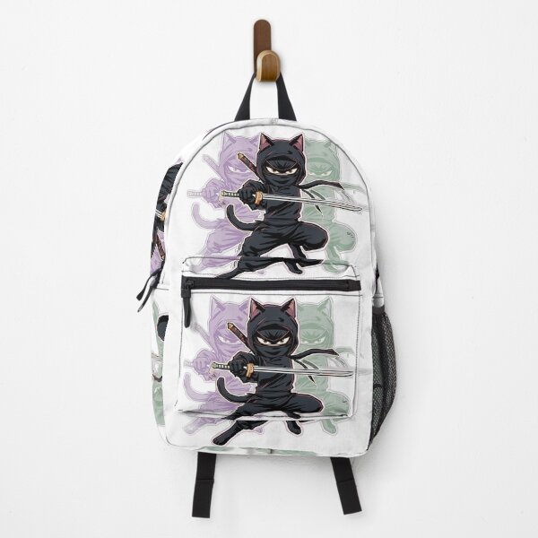 Item preview, Fearless Ninja Cat Character Design designed and sold by logocity63.
