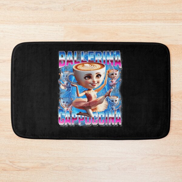 Item preview, Brainrot Ballerina Cappuccino Meme Surreal Coffee designed and sold by jotaro210.