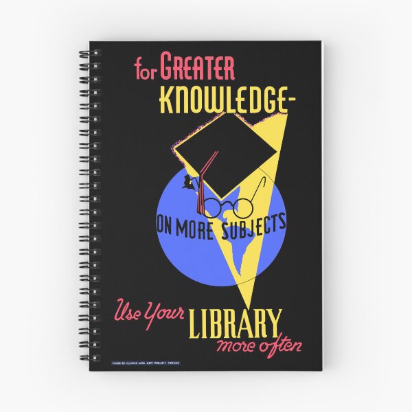 Item preview, Use Your Library Vintage Poster designed and sold by 3 Funky Broads.